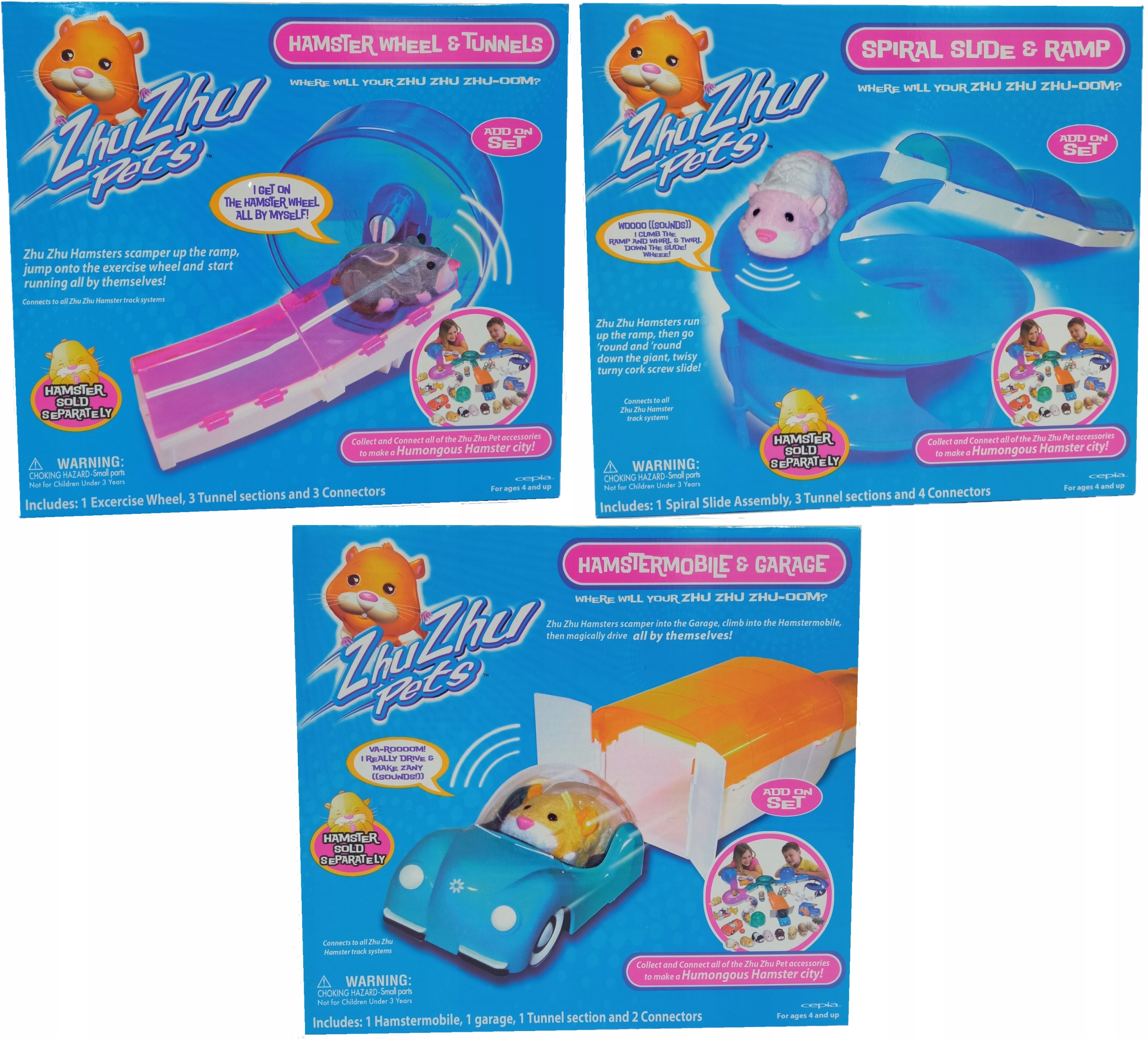 

Zhu Zhu Pets Zestaw Uzupełniający Dla Chomików MIX