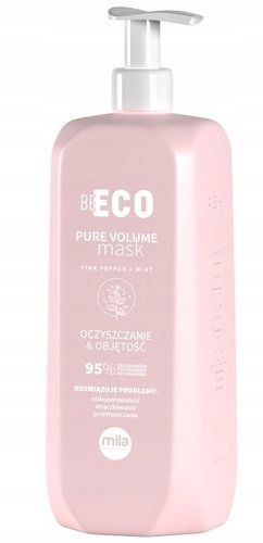 

Maska Pure Volume Be Eco Mila 900ml oczyszczenie