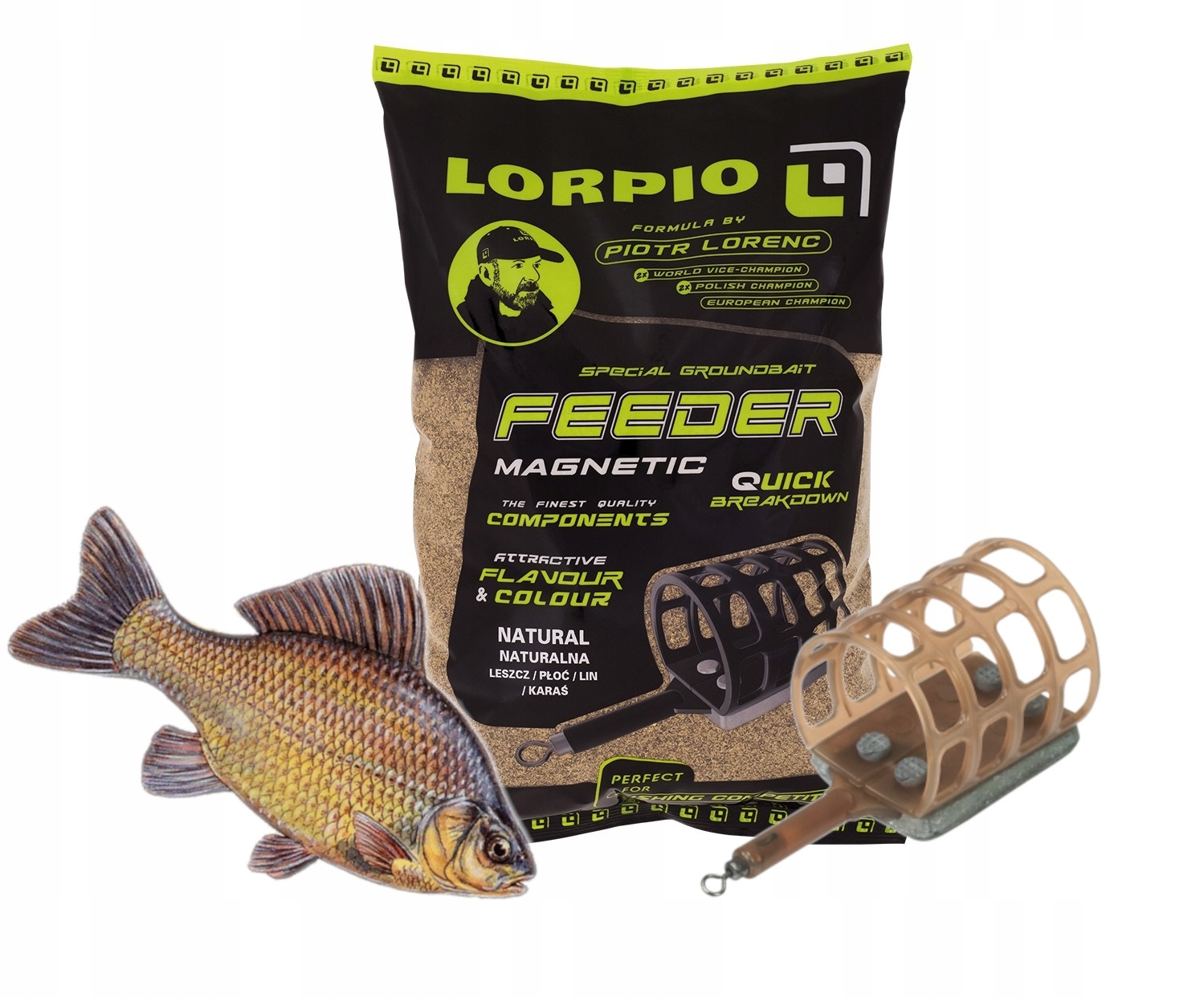 Zanęta Lorpio Magnetic Natural Feeder Leszcz Karaś Killer 2 Kg
