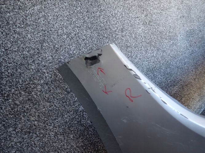 VW POLO 2G GTI LIFT 21- FRONTSTOSSSTANGE VORNE
