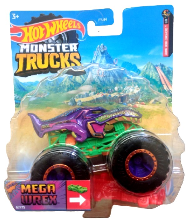 

Autko Wrex Monster Trucks Auta Hot Wheels