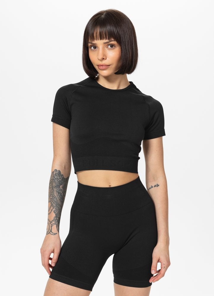 Damska Koszulka sportowa Pitbull Treningowa dopasowana bluzka Columbia