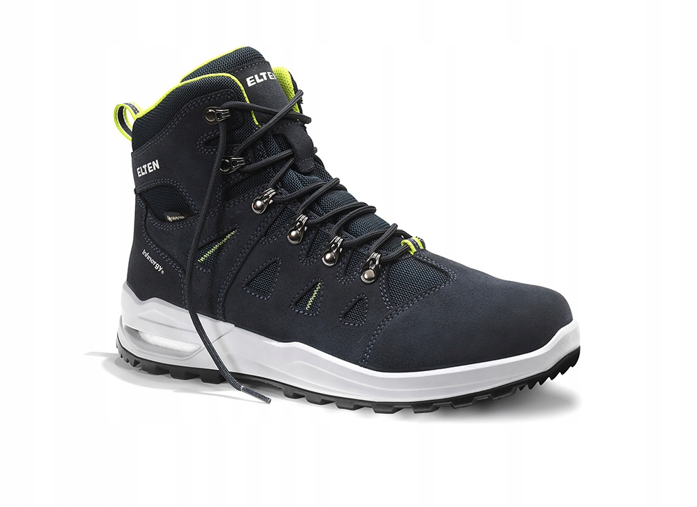 Pracovní boty Riley Xxf Gtx blue-lime Mid Esd O2 Wr CI 976670-42