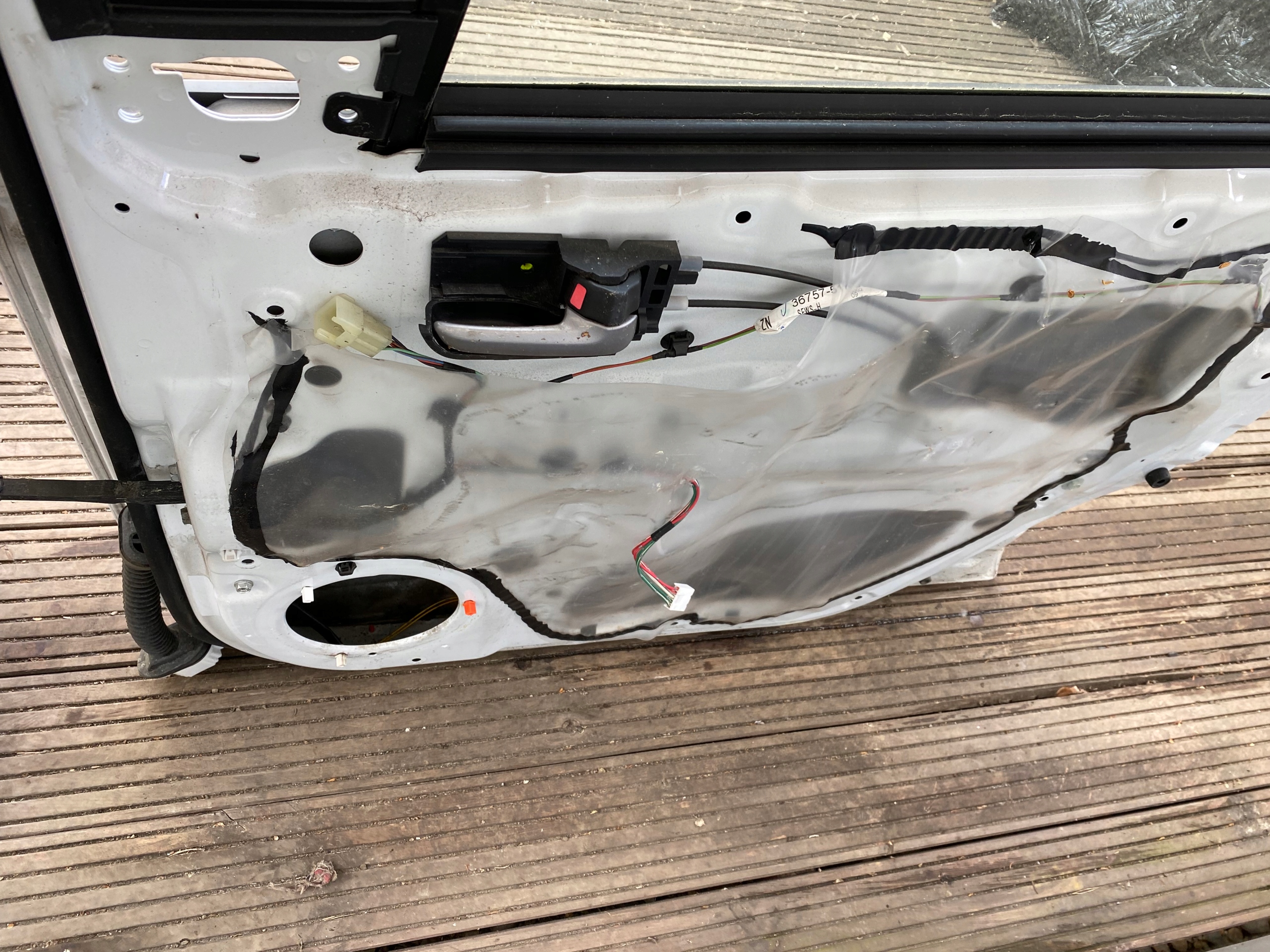OPEL AGILA B SUZUKI SPLASH complete door right front ZNLB