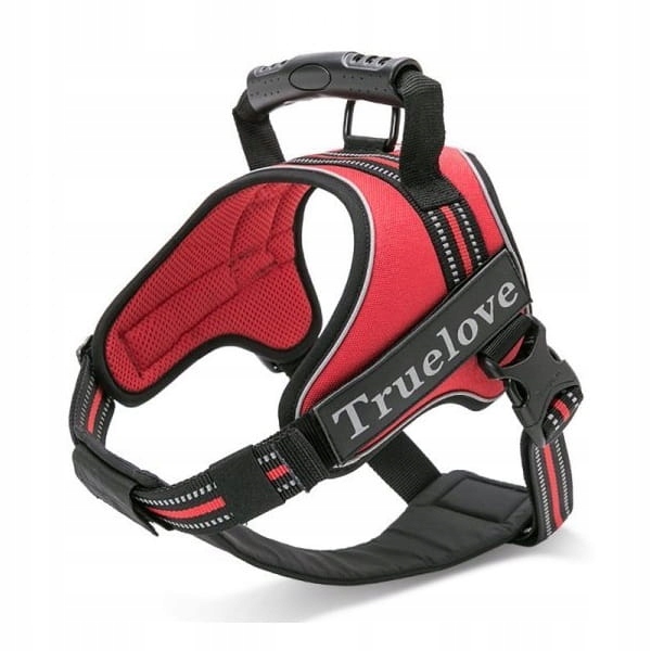 Levně Postroj pro psa Truelove Outdoor Červený S