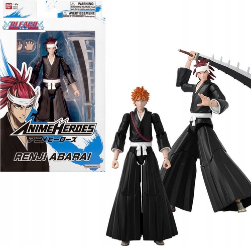Figurka Anime Heroes 17cm Renji Abarai