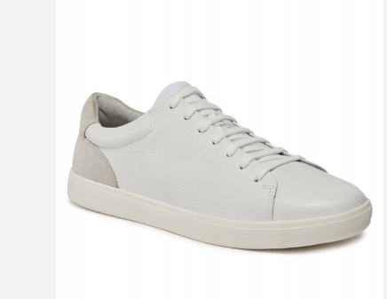 Geox Pánské Sportovní Boty Bílé Kožené Nízké 43 Ž5B