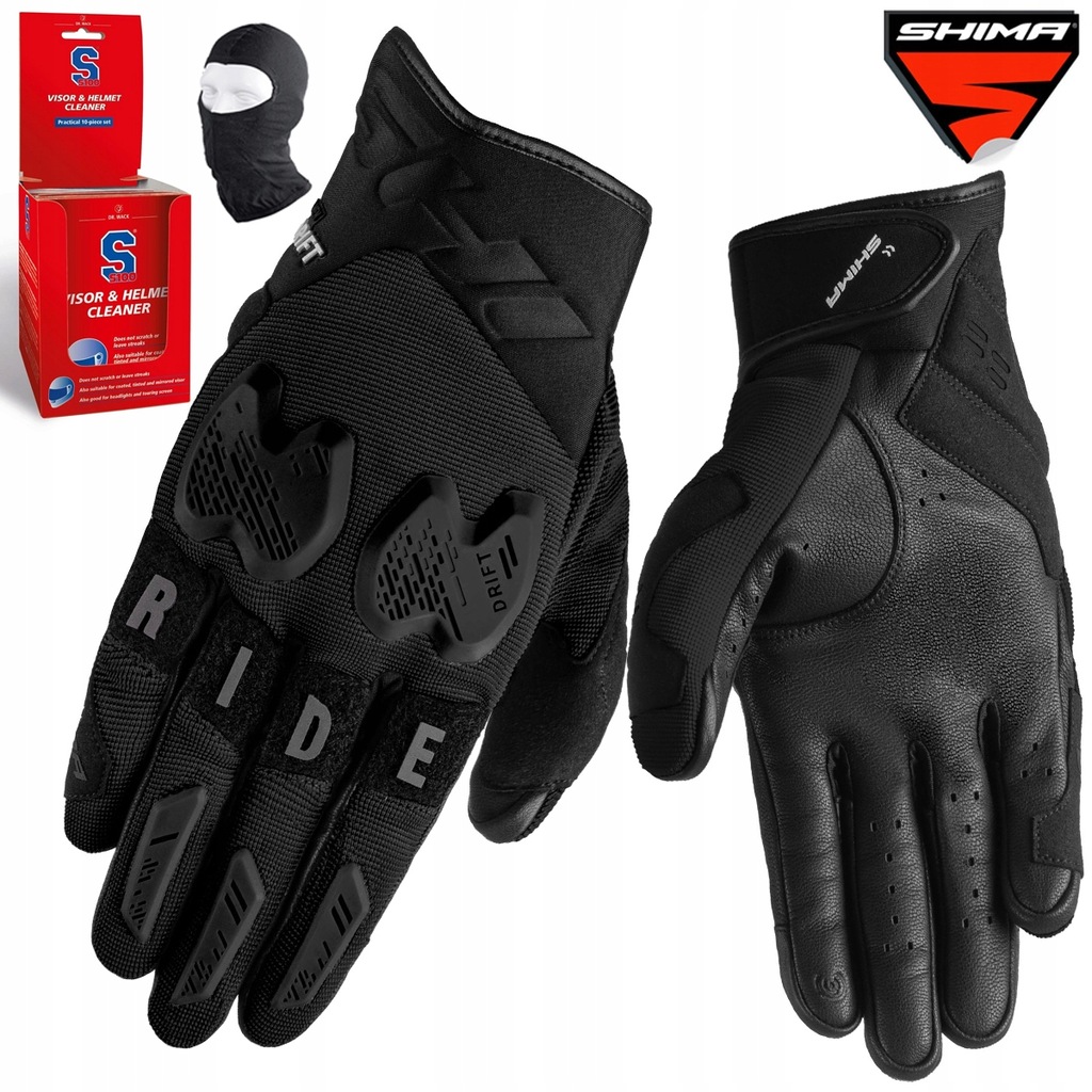 Pánske Moto Rukavice Shima Drift Krátke Mestské Darčeky S