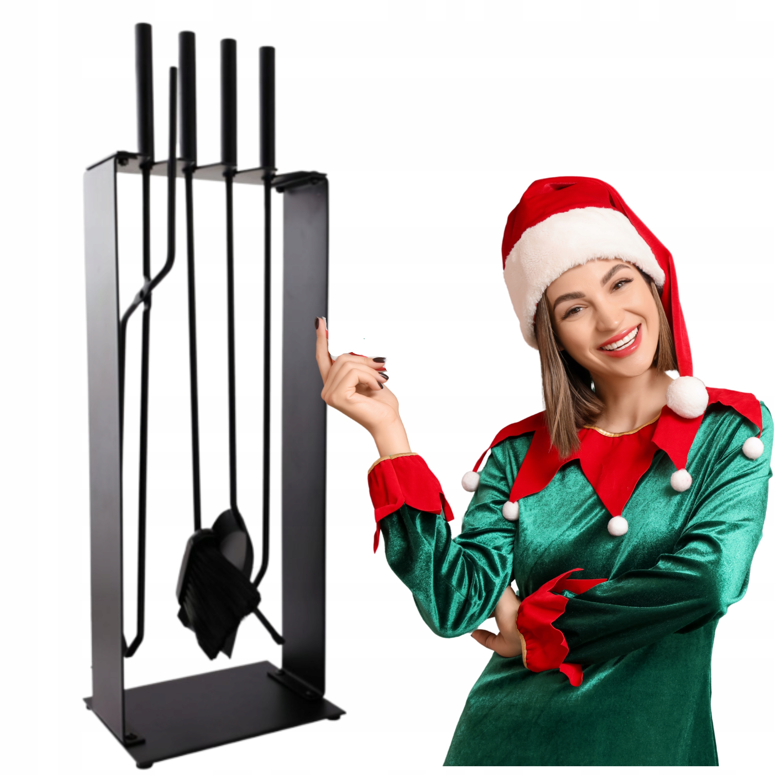 Krbové Příslušenství pro krb Náčiní sada potřeb Krbový Stojan