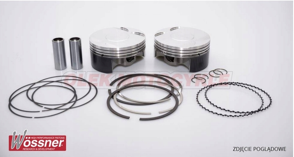 Wossner Sada Piestov Polaris Rzr 900 Xp '11-'12 Std. (92,95MM) (10,60:1)