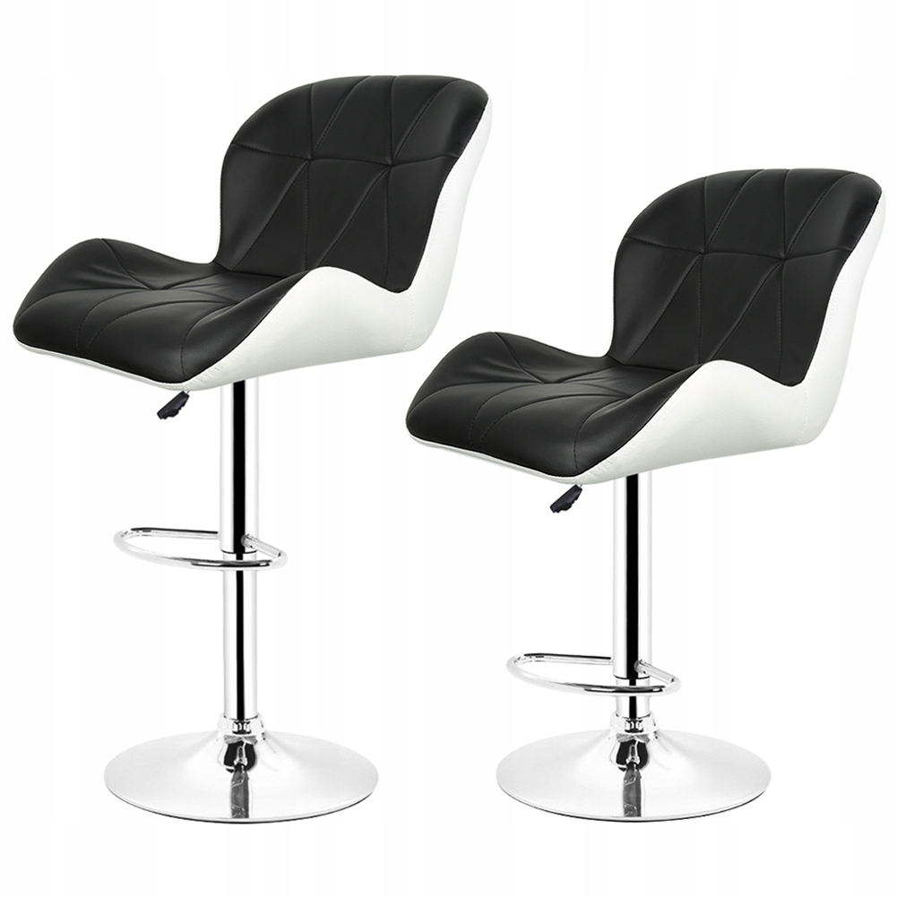 2sztHOKER stolička stolička NASTAVITEĽNÉ Čierna + biela