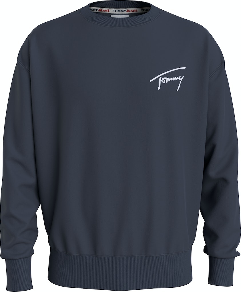 Tommy Hilfiger Pánská Mikina Signature Crew Navy vel. L