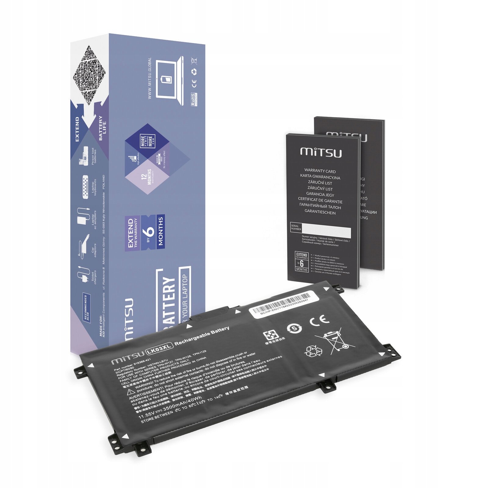 

* Akumulator do Hp Envy x360 17M-AE 17M-BW 17M-CE