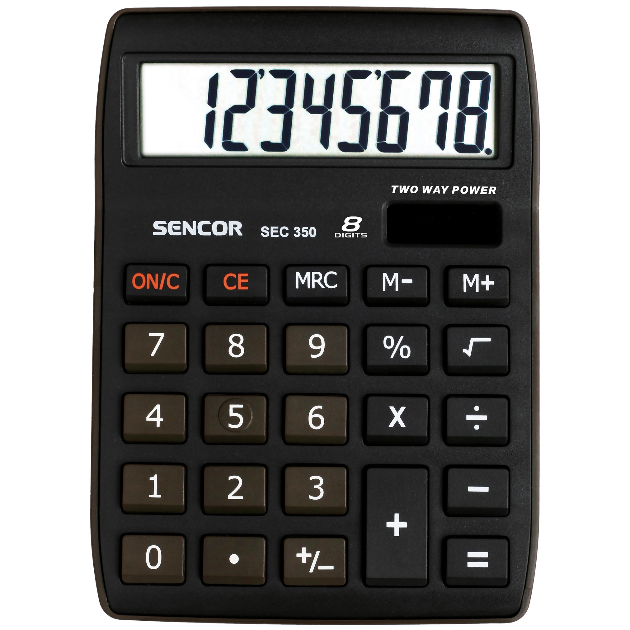 

Sencor kalkulator szkolny biurowy 8 cyfr LCD solar
