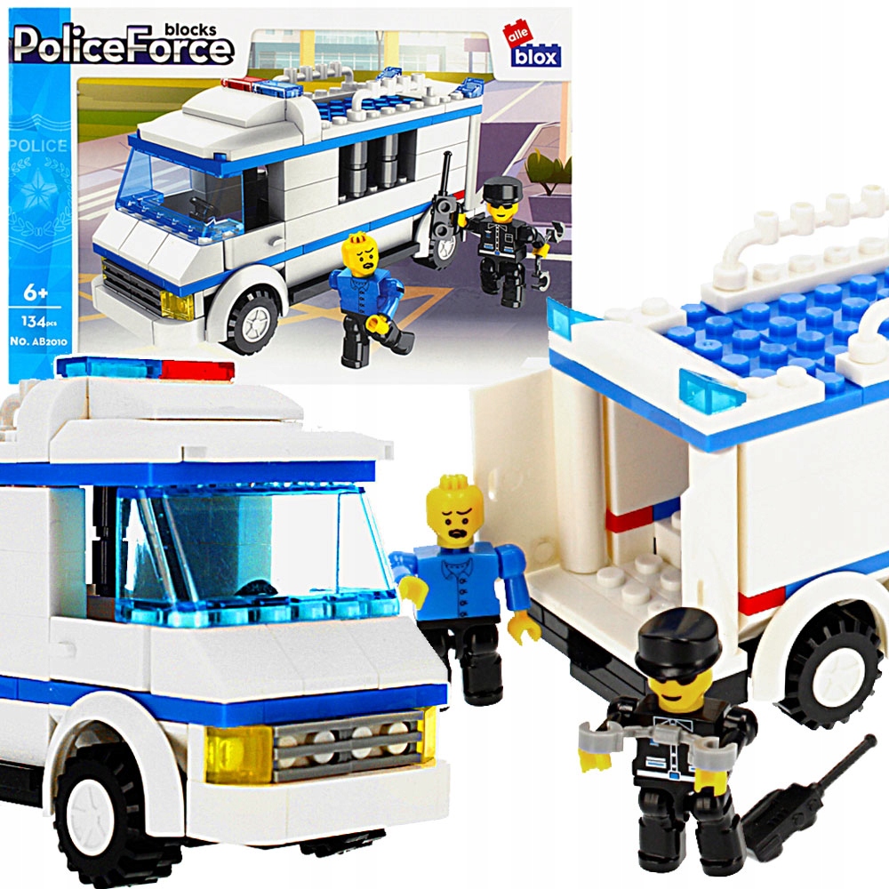 

Alleblox Klocki Konstrukcyjne Radiowóz Policja