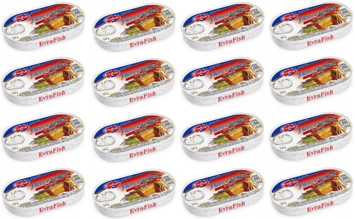 16 x 170 g Evrafish filé z kapra po řecku Karton