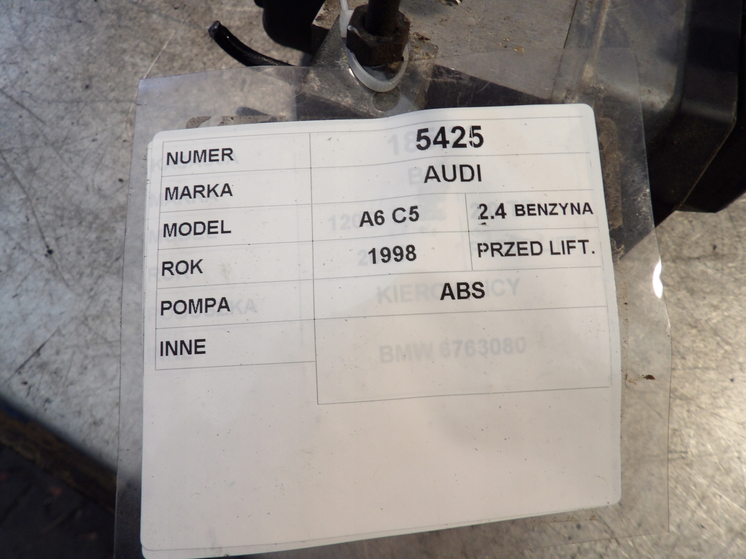Audi A6 C5 Pompa ABS 0273004135
