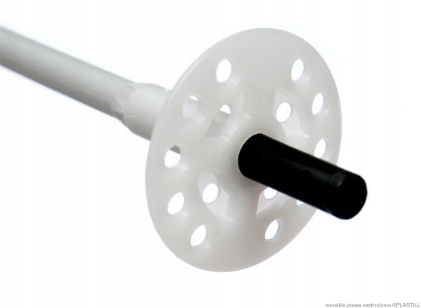 

Kołki styropianu Łącznik izolacji Dyble Atest 18cm