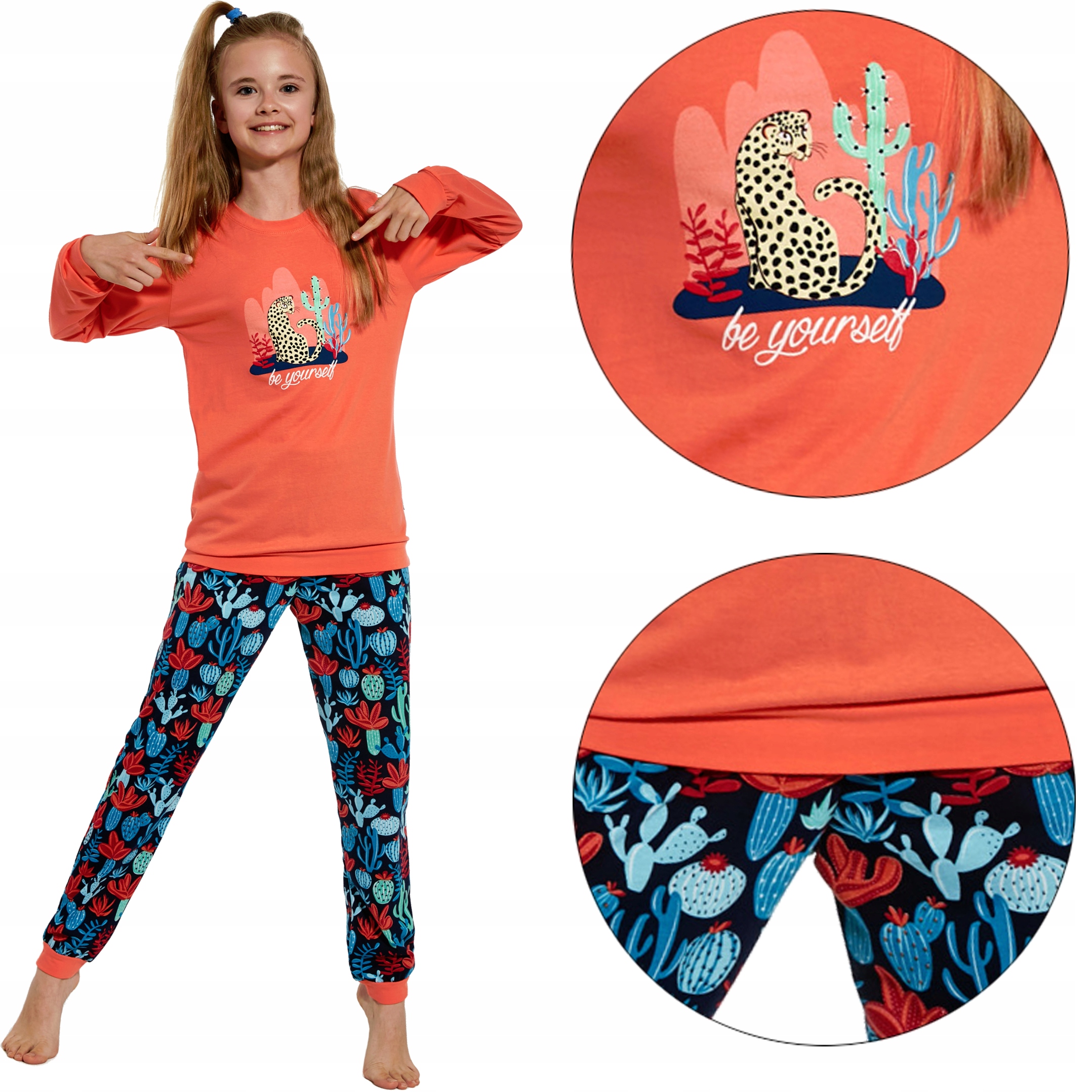 

Piżama dziecięca Cornette 3325 Pantera 122/128