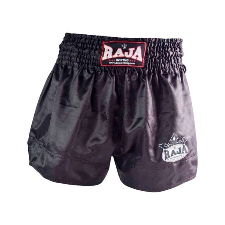 kraťasy muay thai raja S Černé