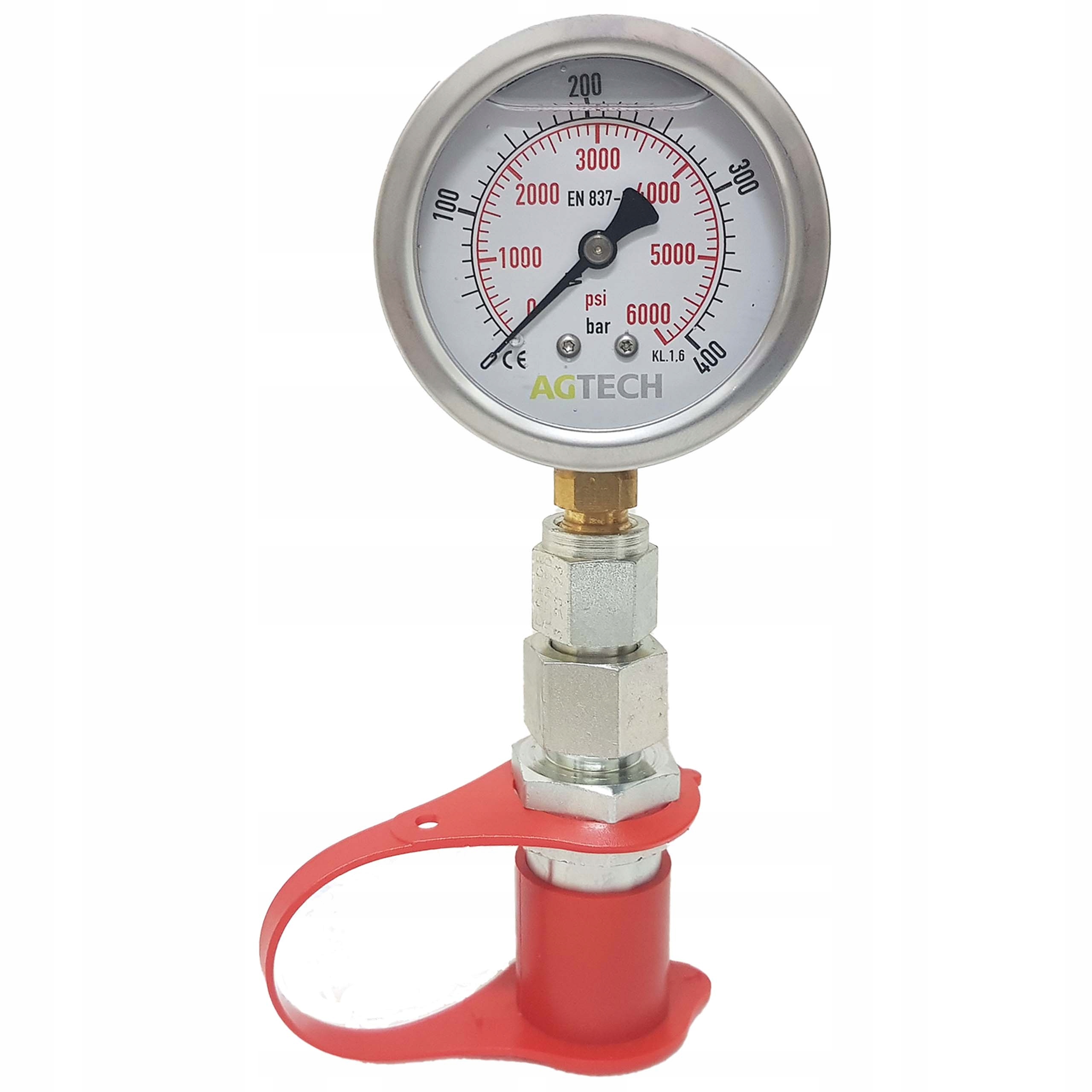 

Manometr ciśnienia hydrauliki 0-400B z wtyczką Iso
