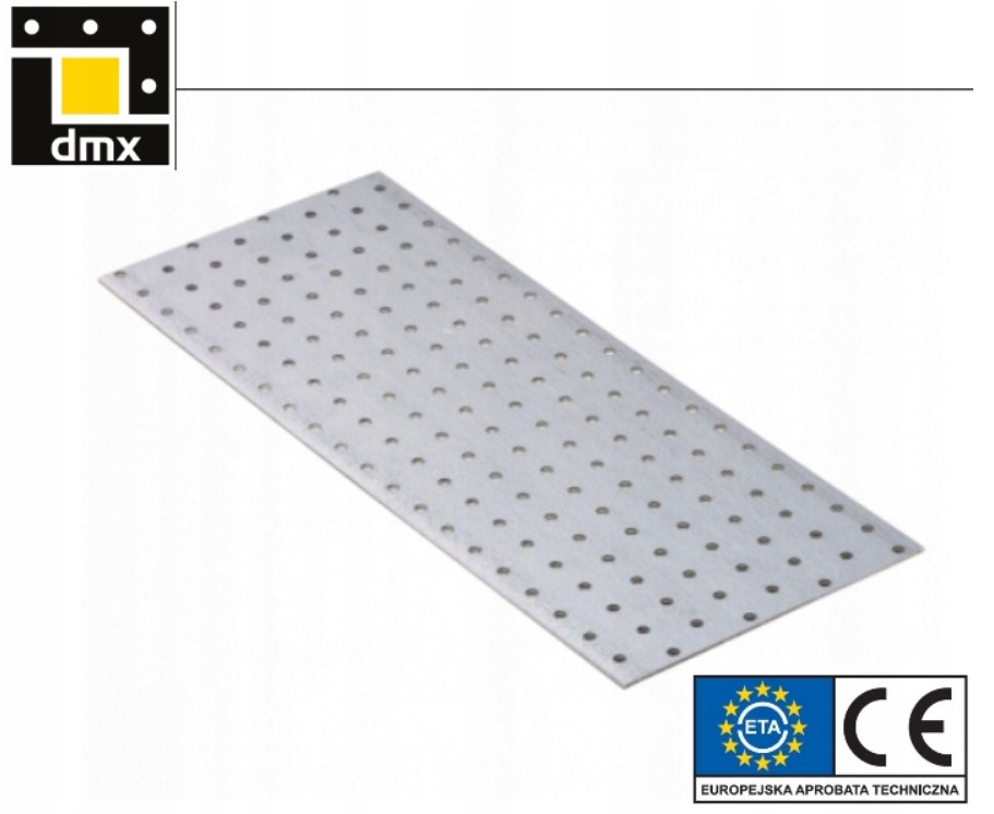 

PP23 Płytka Perforowana Łącznik Płaski 160x400