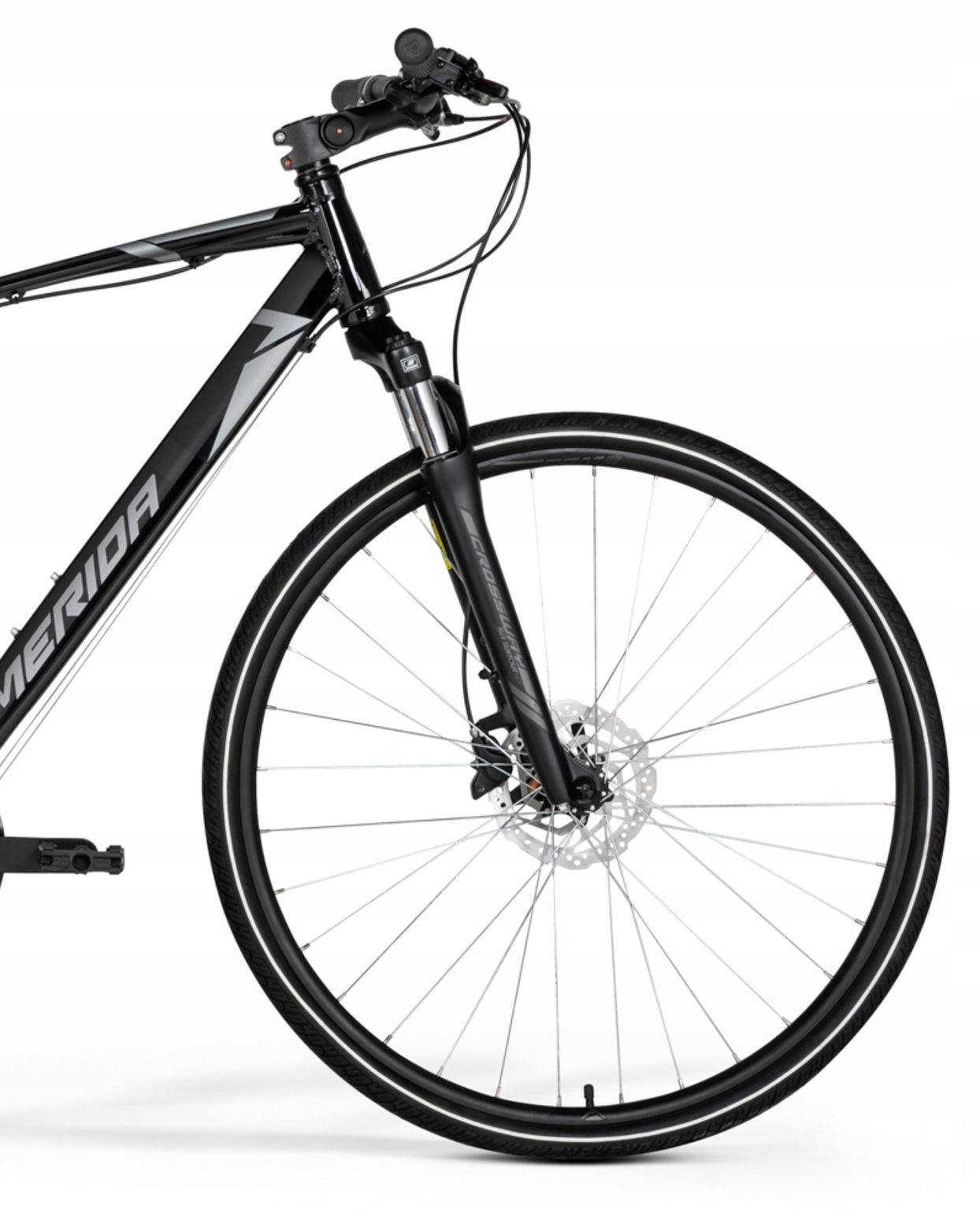 Rower Crossowy Merida CROSSWAY 15 S(46) Czarny Kolor czarny