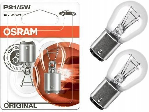 

Osram Original Żarówki P21/5W 12V 21/5W Duo