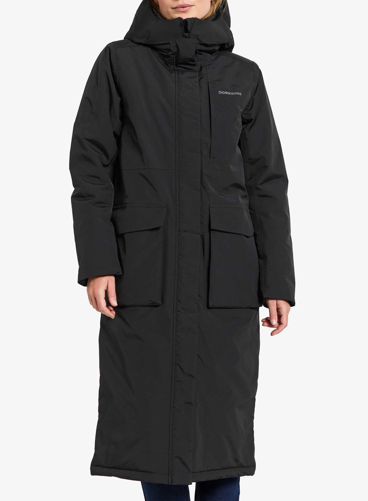 Dámský kabát Didriksons Leya Parka L 4 černý 36 (s)