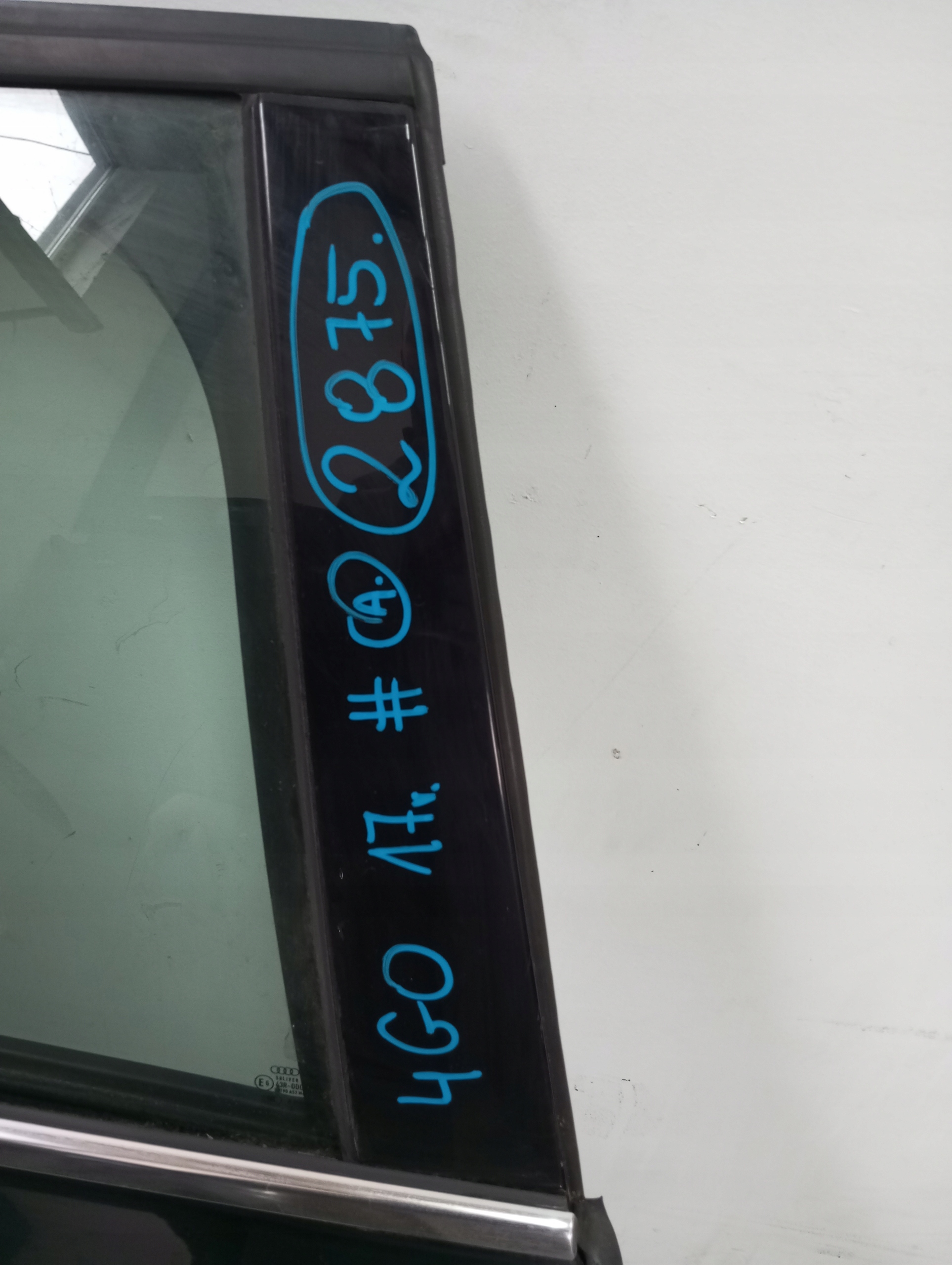 door Audi A6 4G0 sedan right rear.