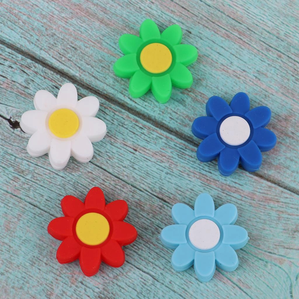 Tennis Racket Vibration Dampeners Squash Racquet Shock Absorber , , White1 Marka bez marki