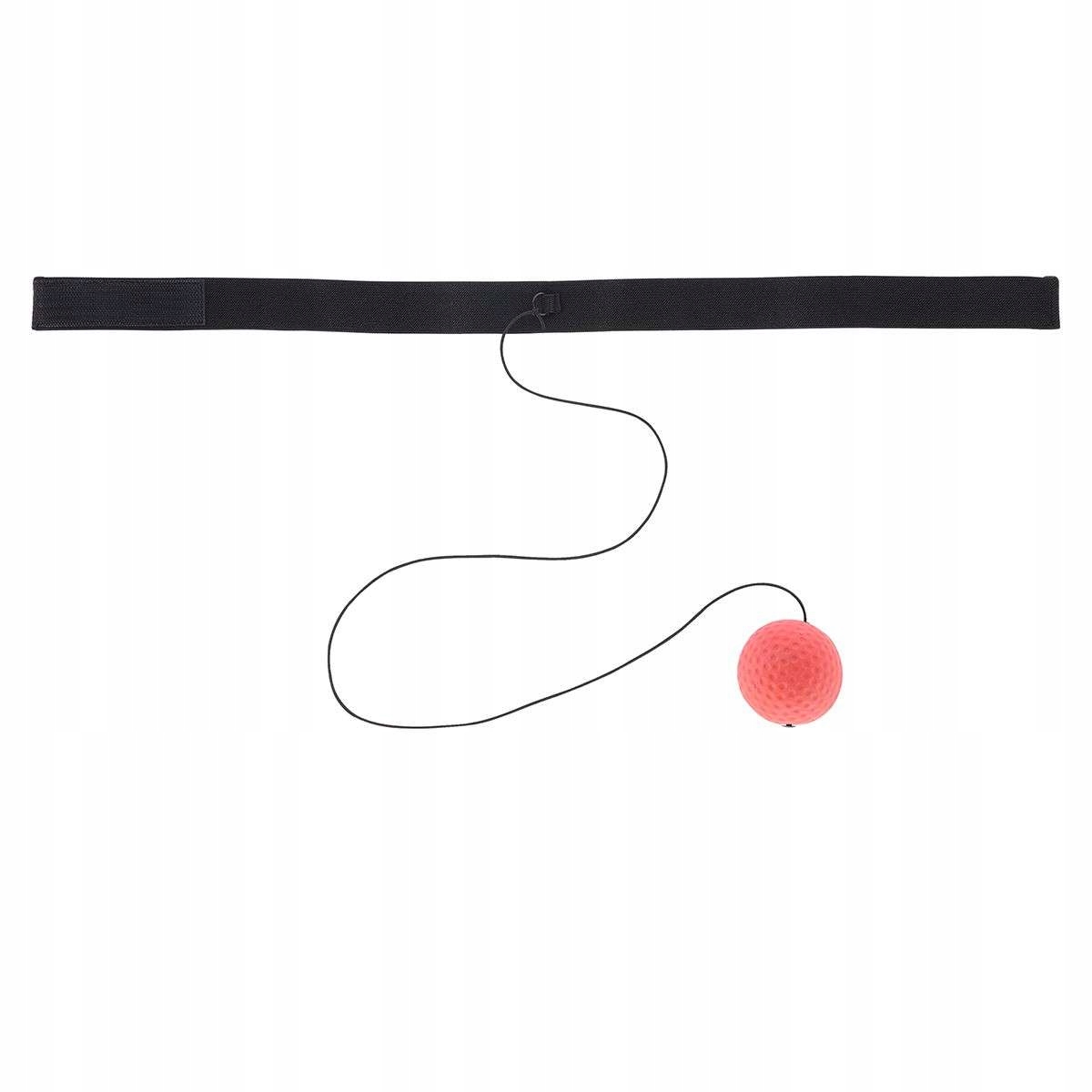 PIŁECZKA BOKSERSKA NA GŁOWĘ PIŁKA REFLESOWA NA GUMCE ZESTAW 2 PIŁEK OPASKA Średnica gruszki 6 cm