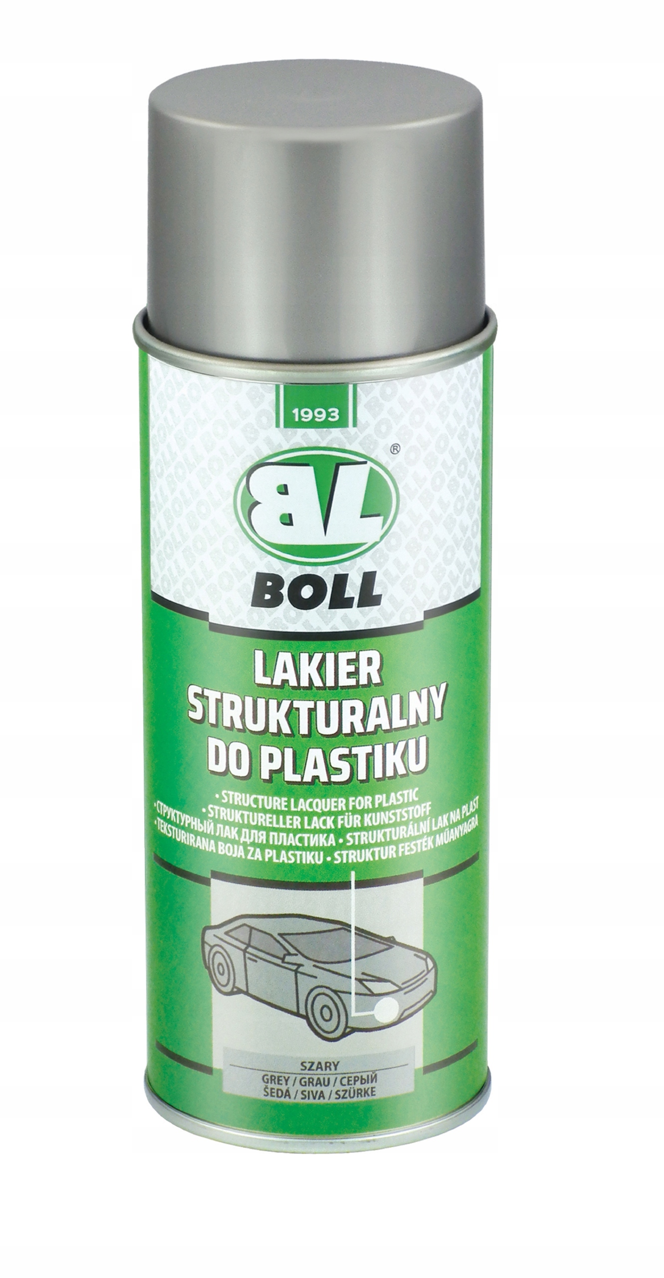 

Boll Lakier Strukturalny Do Plastiku Spray Szary