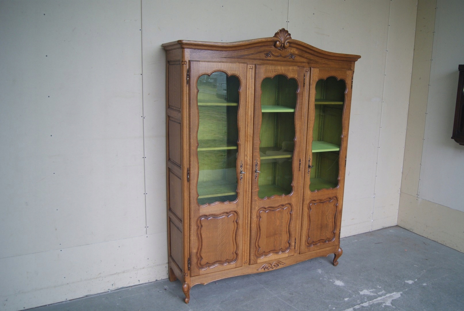 BIBLIOTEKA W STYLU LUDWIKOWSKIM - 145 CM SZEROKA
