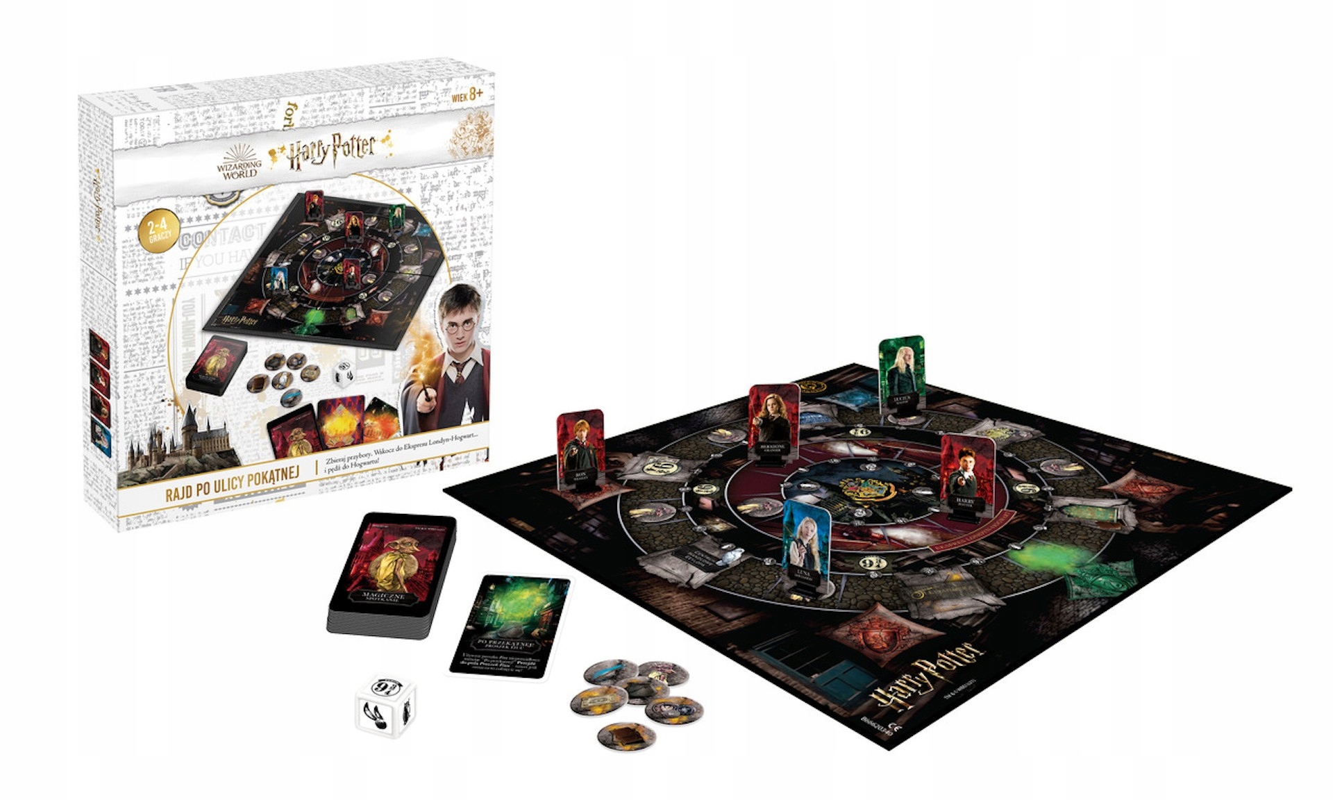 Planszówka Gra Rodzinna Planszowa Dla Dziecka 11 Lat Harry Potter Rajd Lux