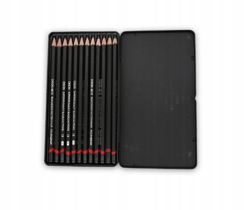ołówki ołówek 2H 2B B 4B 5B 6B 7B 8B B F H HB Marka inny