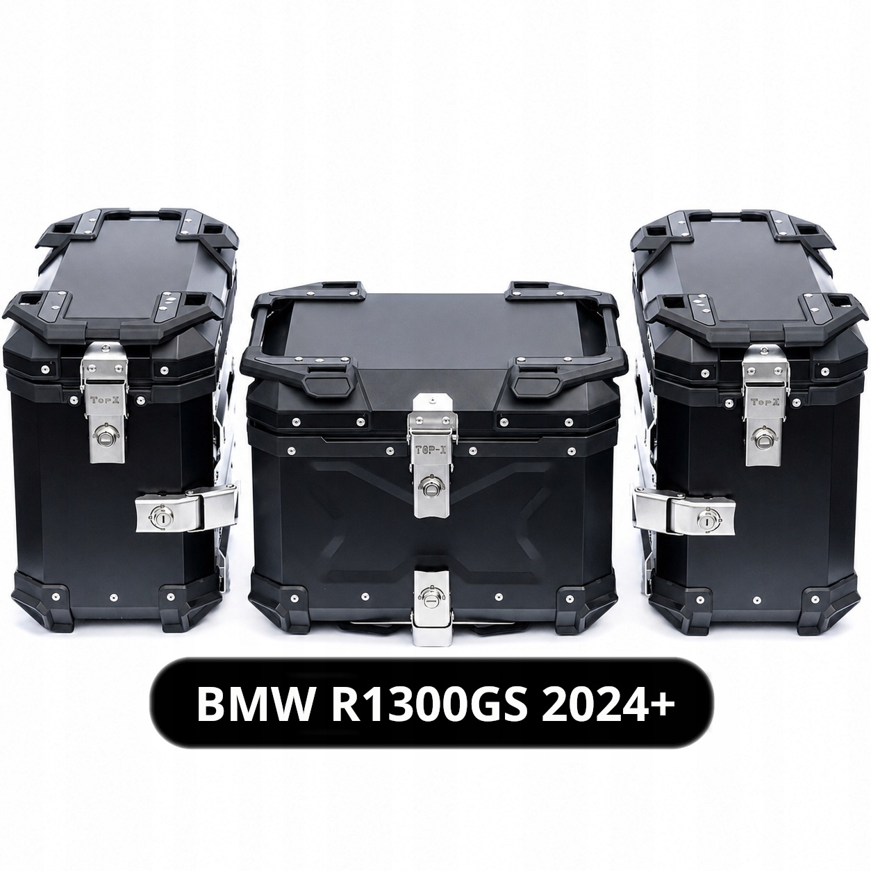 Eloxované Hliníkové Kufry Bmw R1300GS R 1300 Gs 2024+ Sada TopX