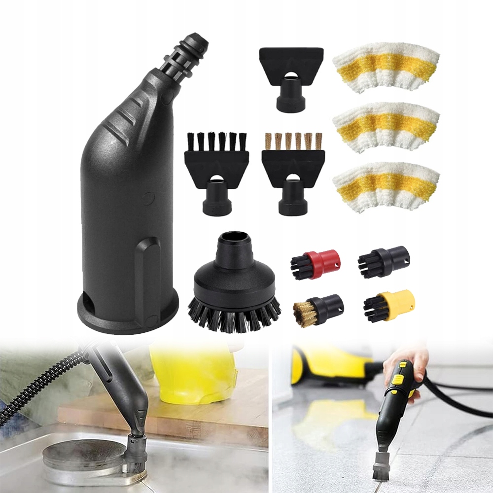Sada Příslušenství K Napařovačům Karcher Sc 1 2 3 4 5 je odolná 12 Ks