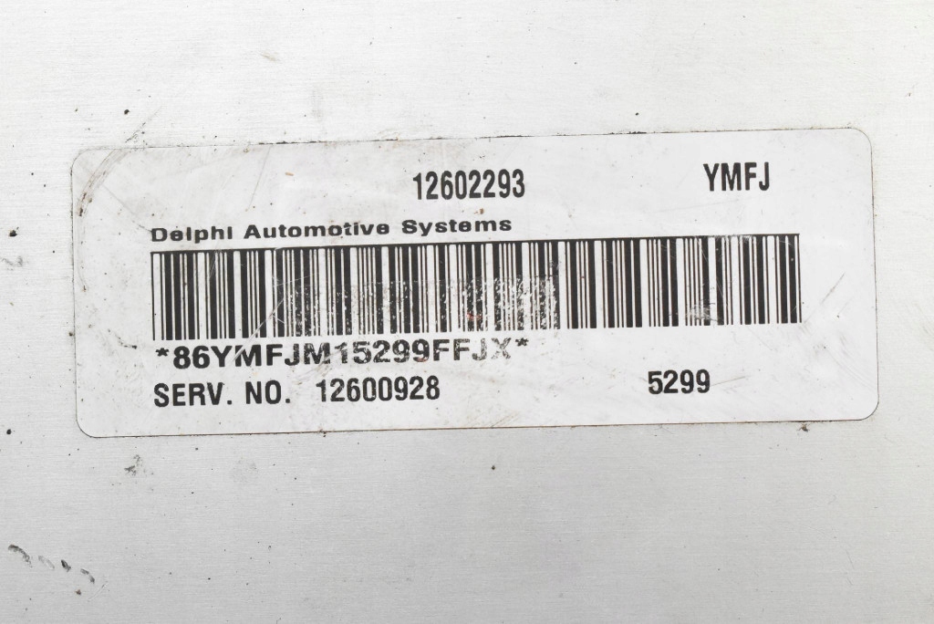 Unité de contrôle Ordinateur Moteur 12602293 BUICK RANDEZVOUS 3.5 V6 195 KM 01-07