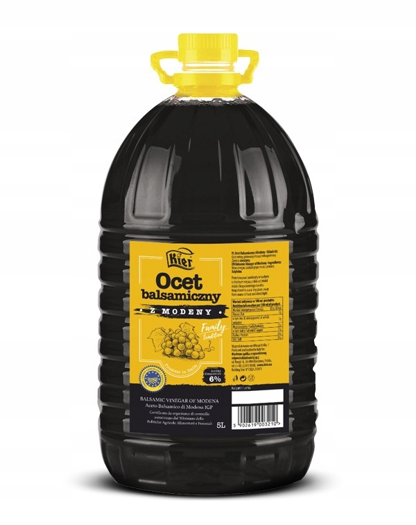 Balzamikový ocet bez karamelu z Modeny 5 l