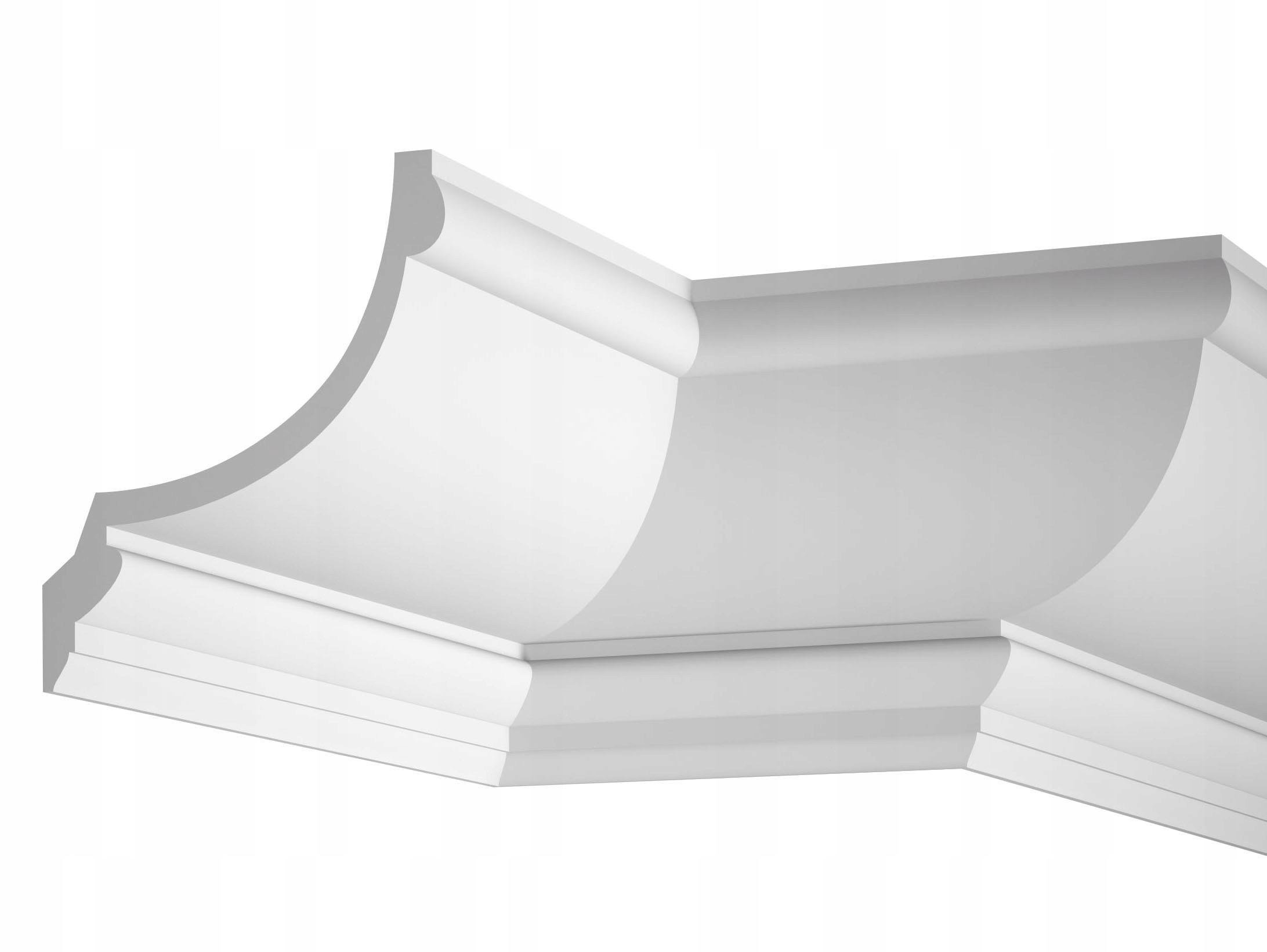 Listwa sufitowa gładka 15,8cm Mardom Decor MDB140