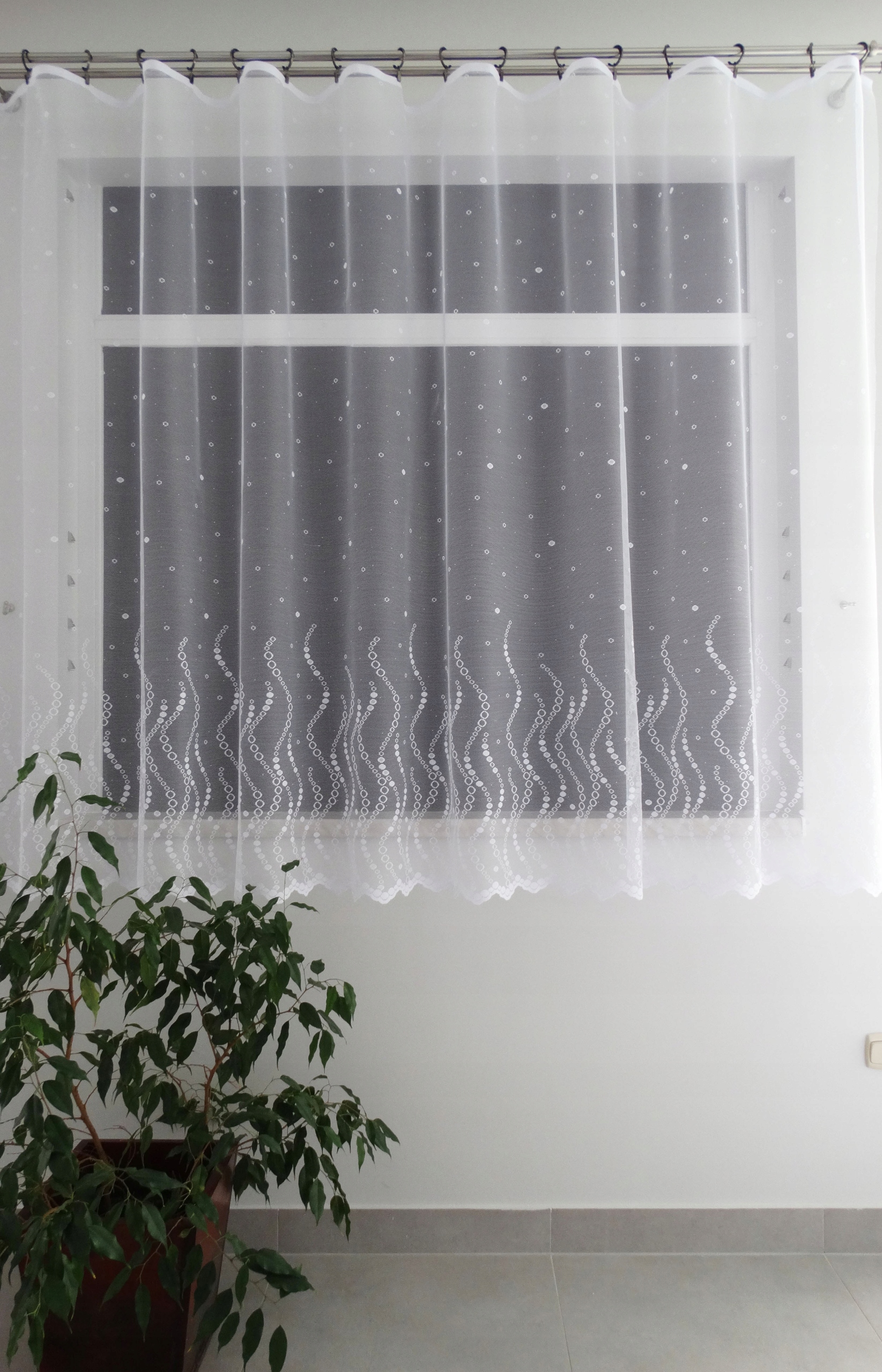 

Mg Firana 17/200 żakard 300x110 z taśmą polski