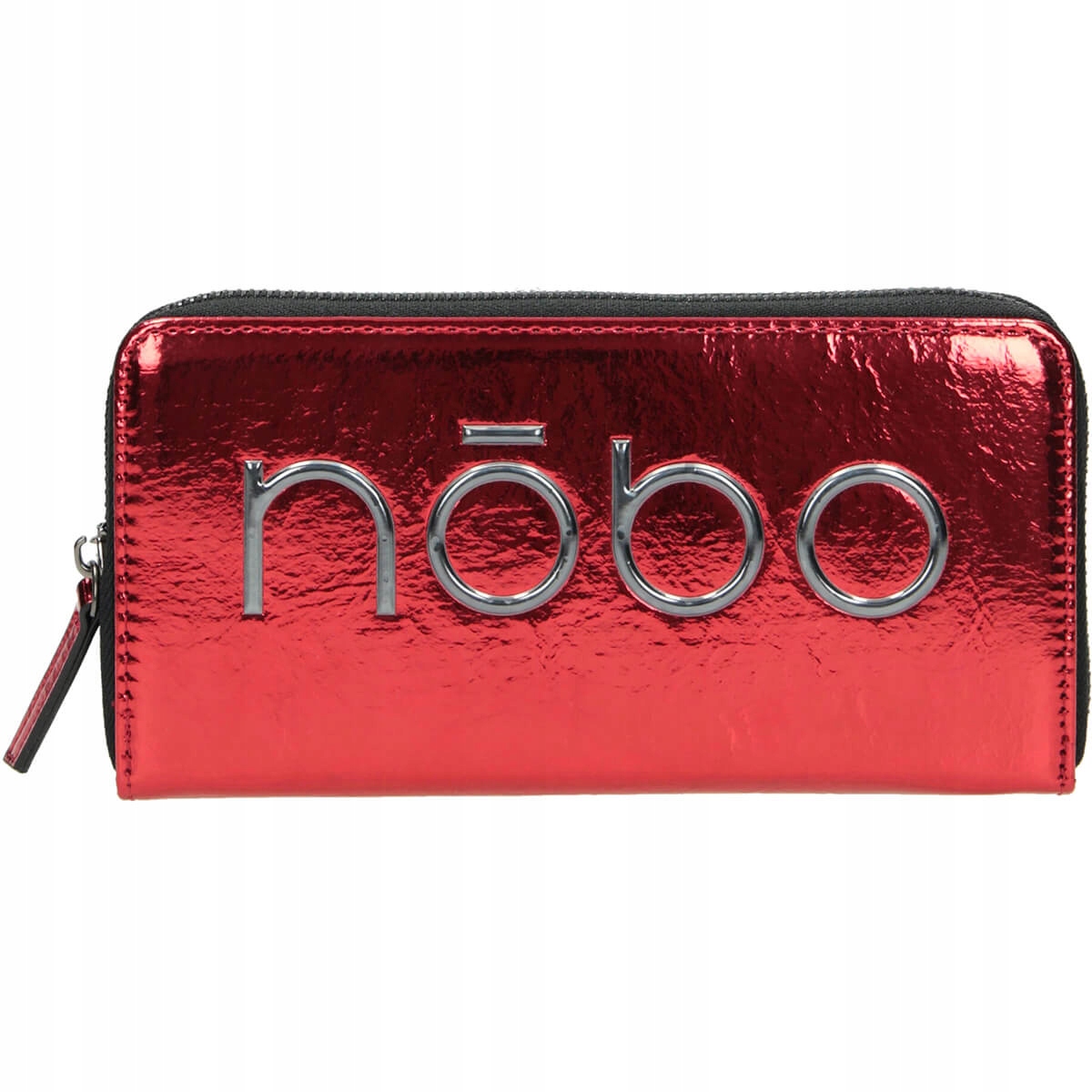 

Nobo duży błyszczący czerwony damski portfel
