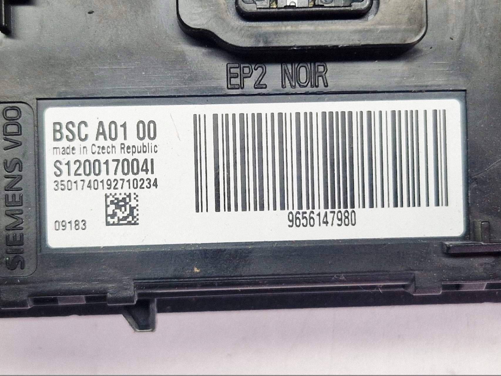 Unité commande confort Citroen Berlingo 2010 ROK 9656147980