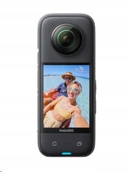 Insta360 X3 akční kamera, 5.7K 4K, až 60 fps, 6osý gyroskop, 360°…
