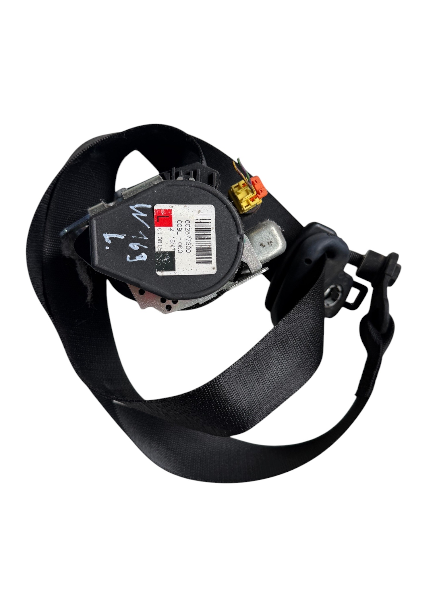 tension belt safety left front MERCEDES W169