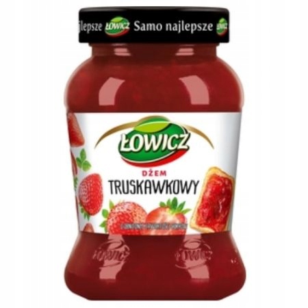 Levně 5X Łowicz Jahodový džem 450 g