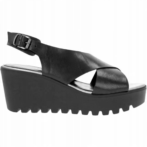 

Buty Wojas Sandały damskie skóra czarne r. 39