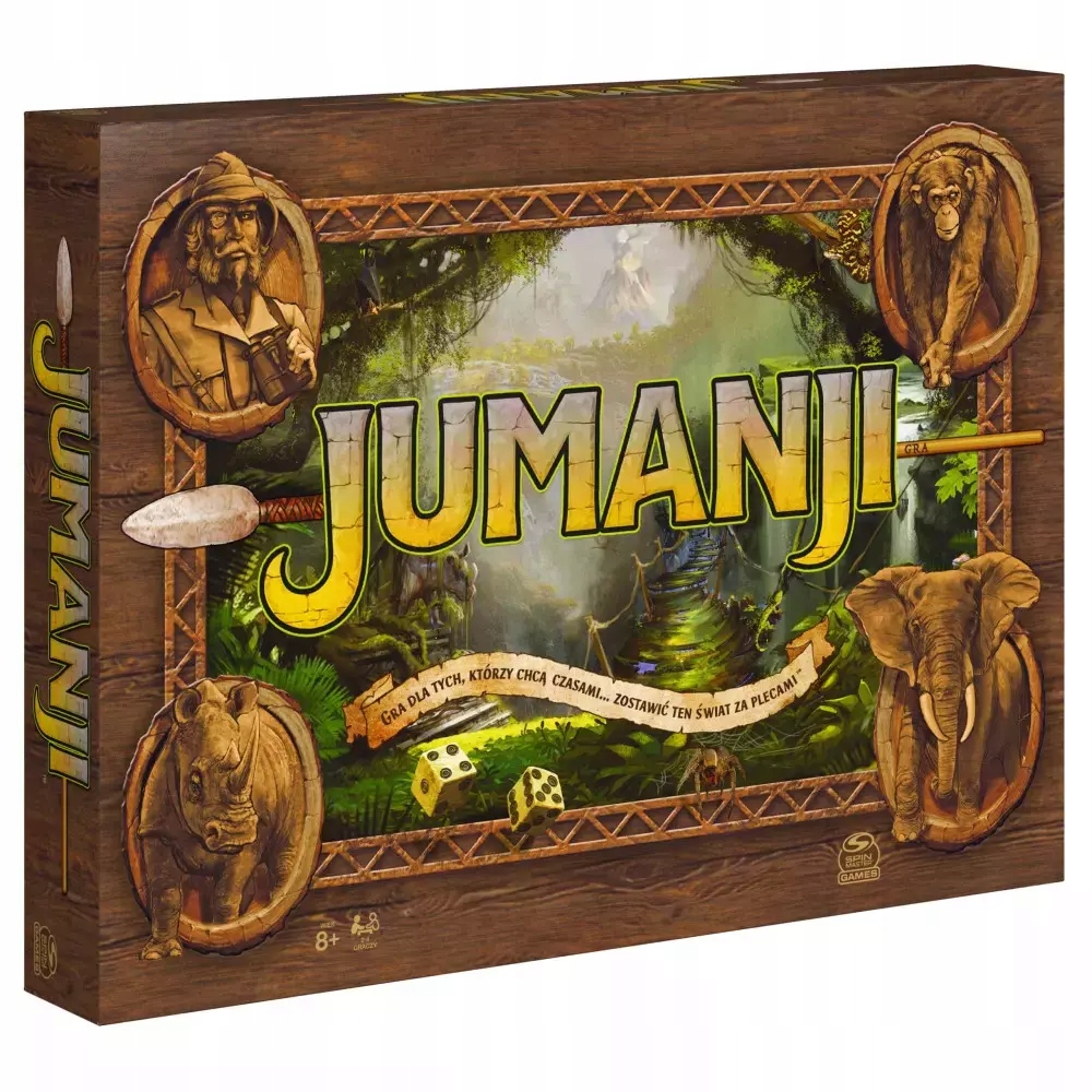 Jumanji Gracze ścigają się, by jak najszybciej dotrzeć do centrum Jumanji