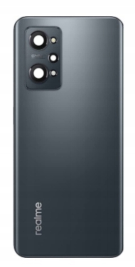 Realme Gt Neo 2 Klapka Baterii Tył Tylna Czarna Oczko Aparatu